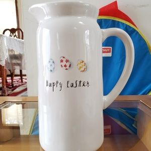 Rae Dunn "HAPPY EASTER" Pitcher